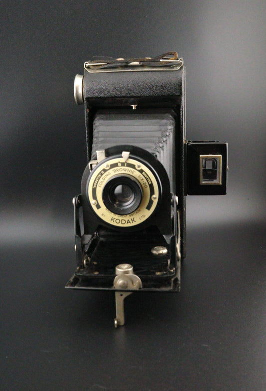 Kodak Folding Brownie Six-20 Vintage 1930's 620 Film Camera Tested & Working