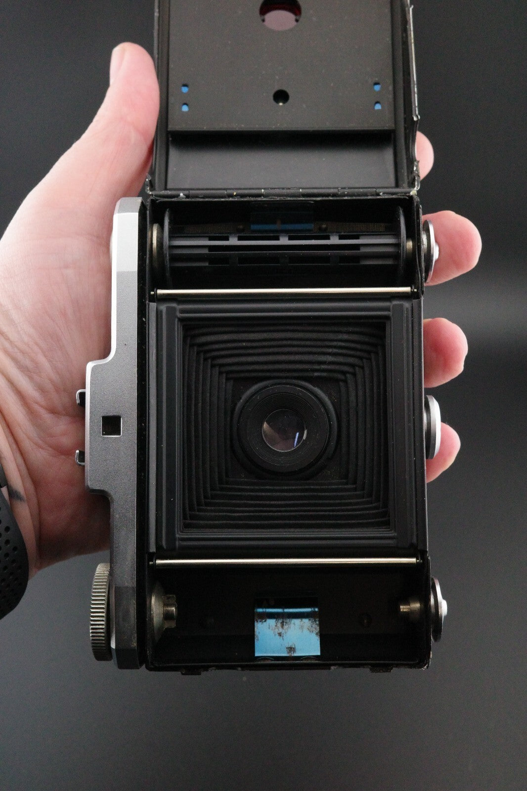 Zeiss Ikon Nettar 517/16 Vintage 1950's Folding 120 Film Camera Tested & Working