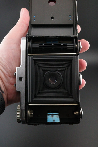 Zeiss Ikon Nettar 517/16 Vintage 1950's Folding 120 Film Camera Tested & Working