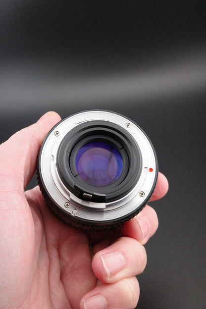 Cimko MT Series 50mm f1.7 MC Lens Pentax K PK Mount Tested Clean Japan
