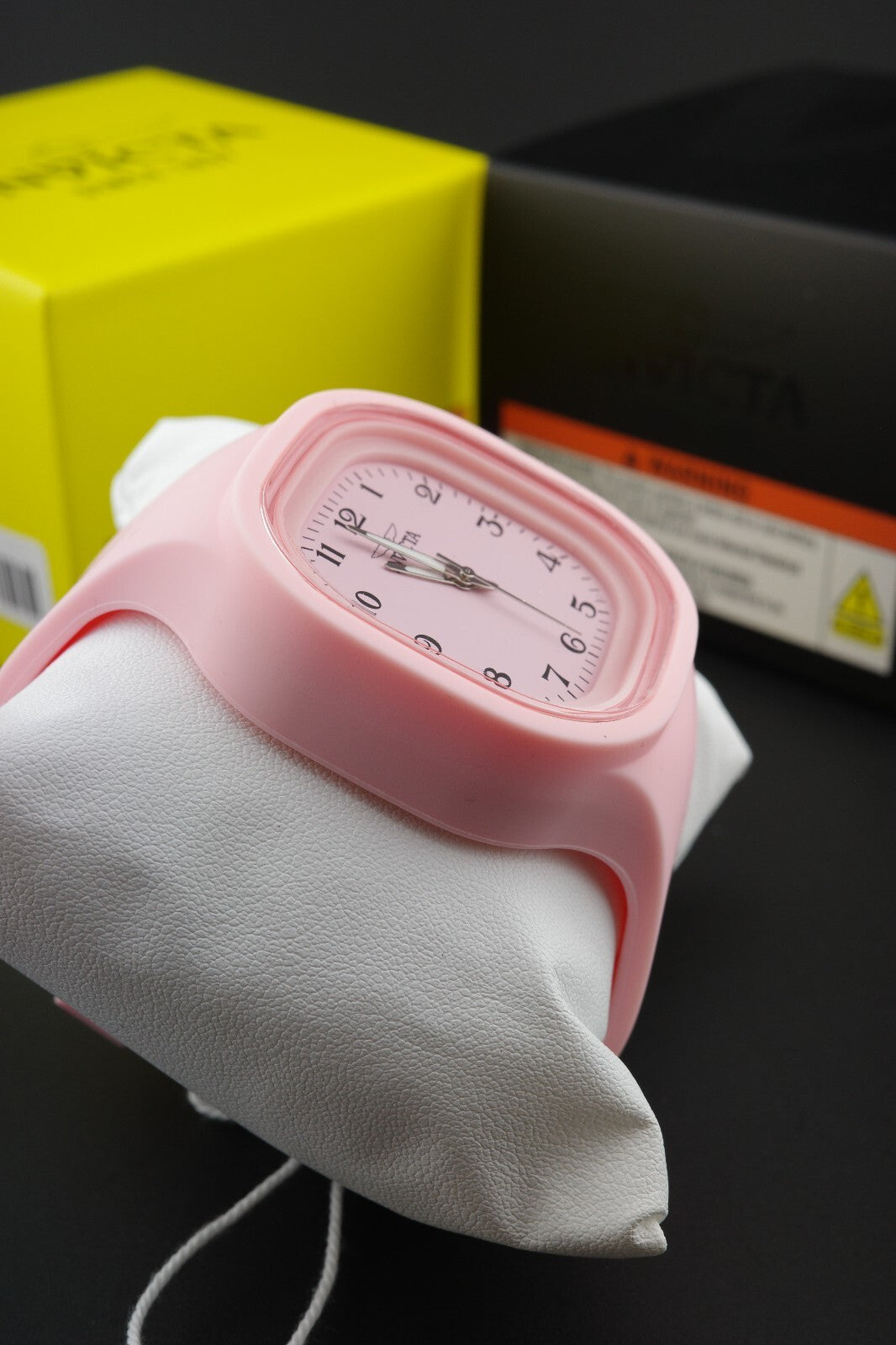 Brand New & Boxed Invicta Celestial Lady 70385 Pink Dial & Pink Silicone Strap 45.3mm Quartz Watch