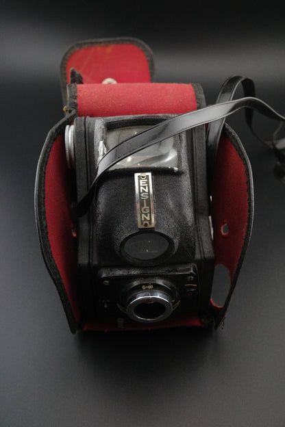 Vintage 1940's Ensign Ful-Vue 120 Film Camera + Case - Faulty Spares or Repair