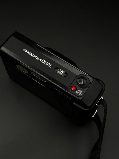 Vintage Minolta Freedom Dual 35mm Film Camera AF Point & Shoot 35mm - Working