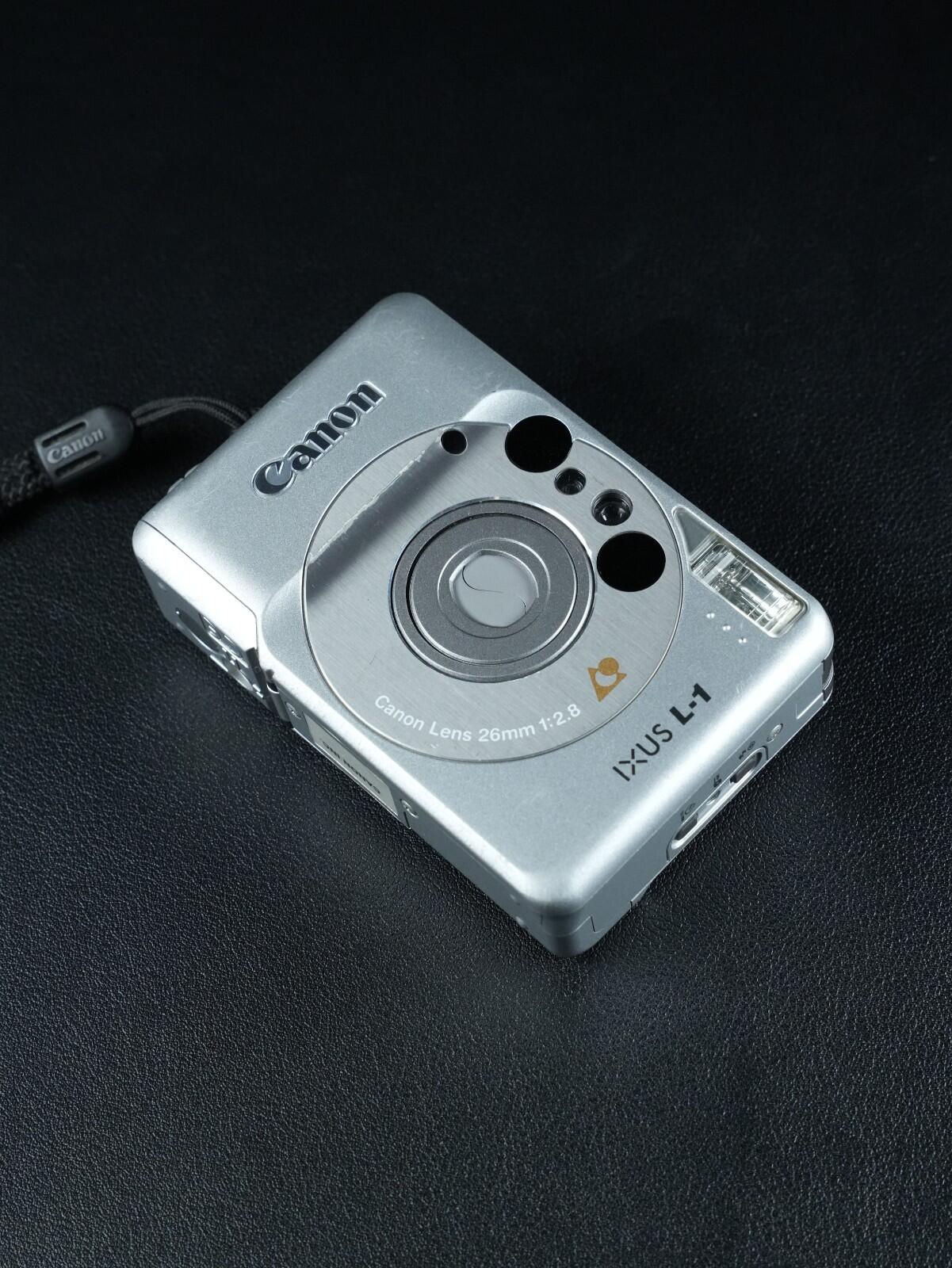 Canon ixus L-1 Vintage 1990's APS Film Camera + Battery - Tested & Working (W89)