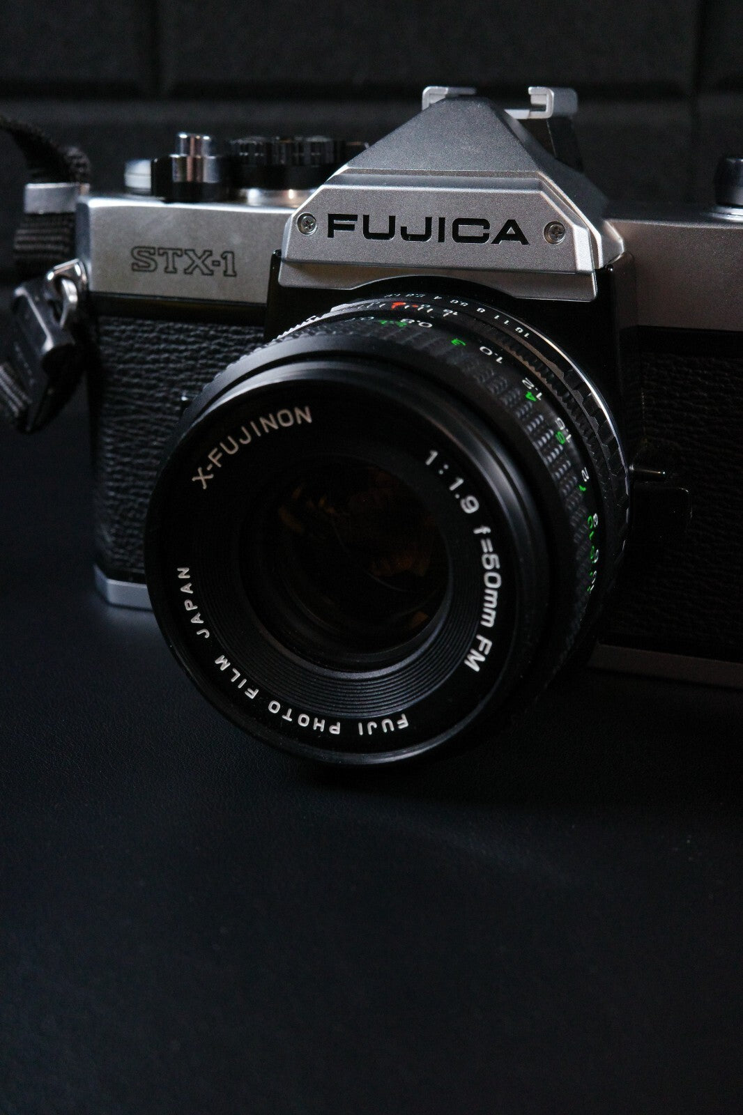 Working Fujica STX-1 Vintage 1980's 35mm SLR Film Camera - X-Fujinon 50mm f/1.9