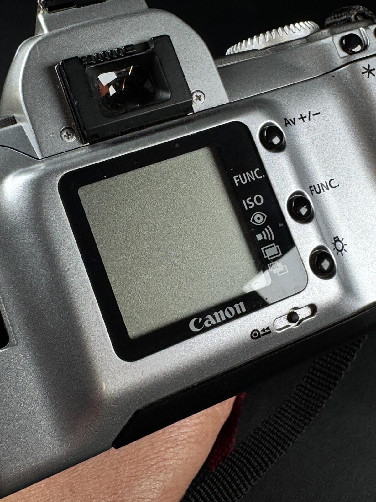 Canon EOS 300v 35mm SLR Film Camera + EF 28-90mm Canon Zoom Lens - Read Details