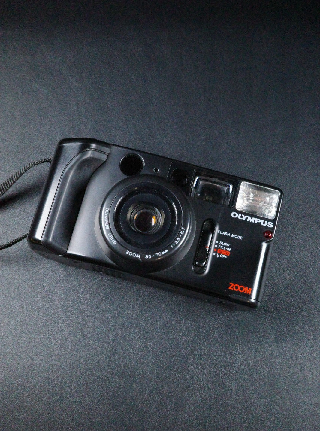 Olympus AZ-1 Zoom Vintage 1980's 35mm Film Point & Shoot Camera - Fully Working