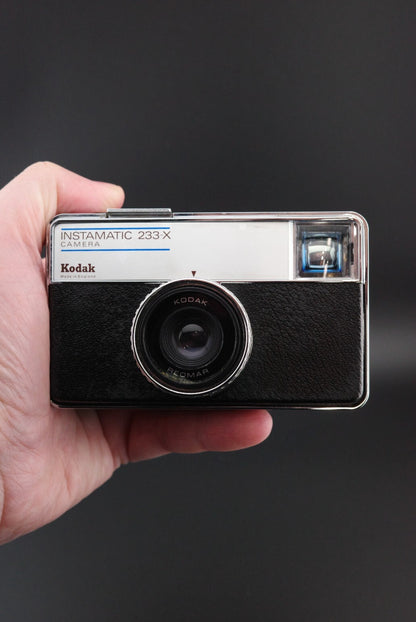 Kodak Instamatic 233-X Vintage 1970's 126 Film Camera - Tested & Working
