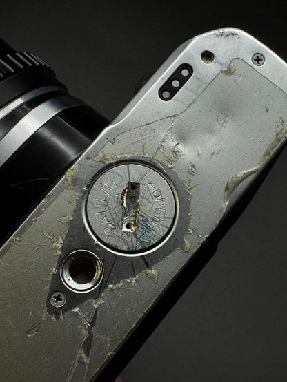 Vintage Pentax ME 35mm Film Camera + Pentax 50mm F1.7 Lens - Read Details (B160)