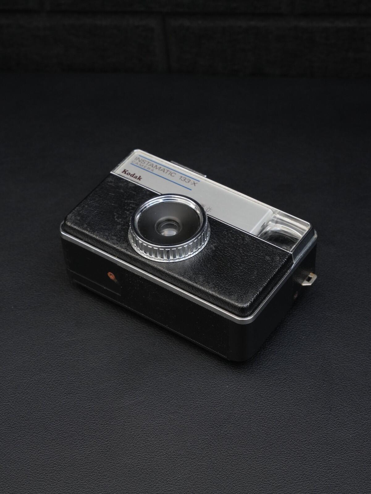 Kodak Instamatic 133-X Vintage 1960's 126 Film Camera - Tested & Working