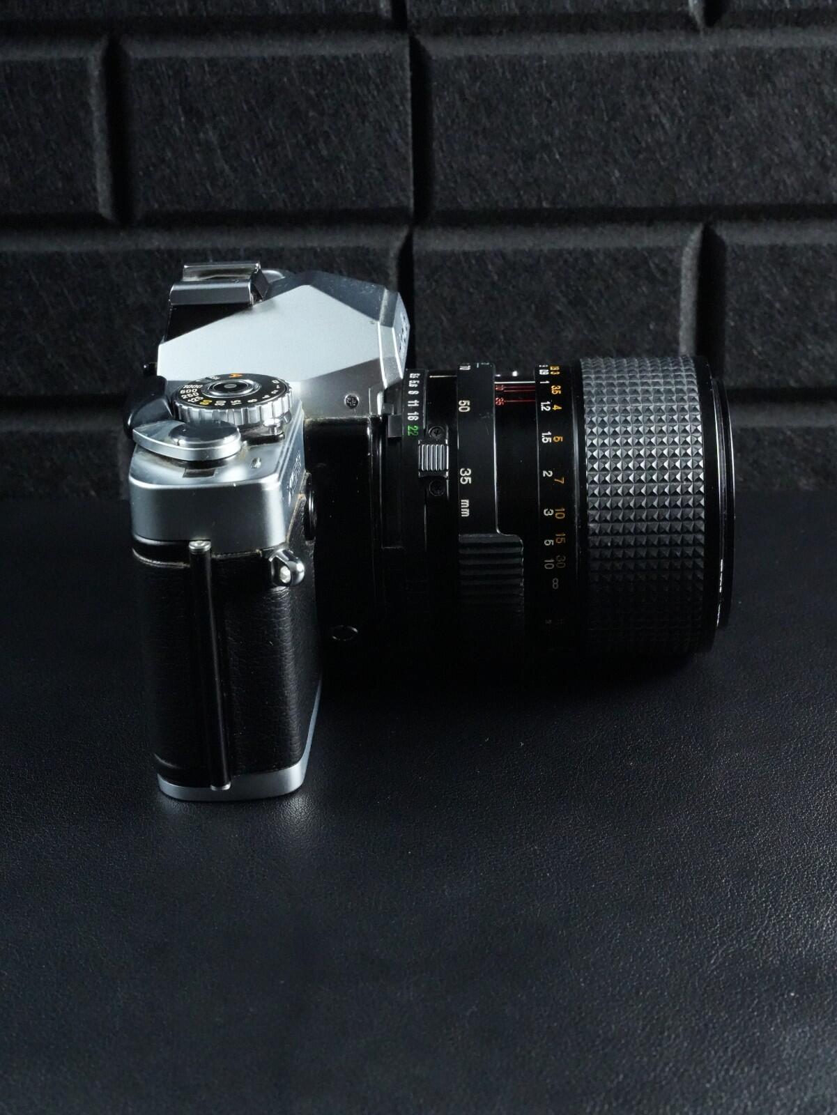 Minolta XG 9 35mm Film Camera + 35-70mm F3.5 MD Zoom Lens - Faulty - Spares Y514