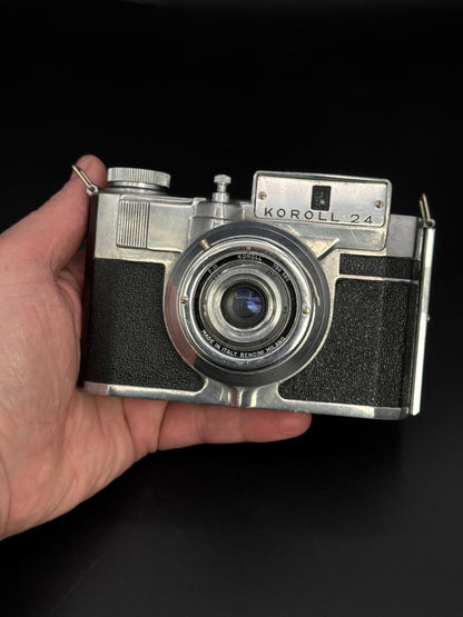 Bencini Koroll 24 Vintage 1950s Italian 120 Film Camera - Display Only or Spares