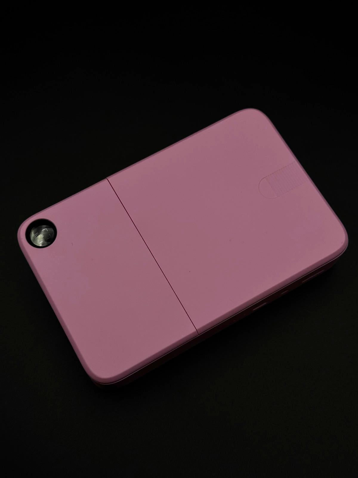 Kodak Printomatic Camera Pink/White Instant Camera + 20 Film Sheets - Working