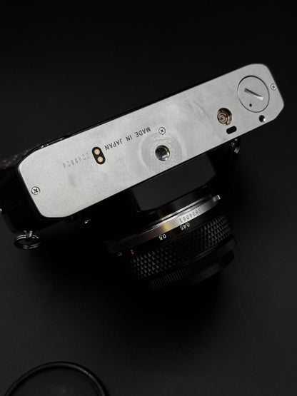 Olympus OM10 SLR 35mm Film Camera + Zuko 50mm F1.8 Lens - Faulty - Read Details