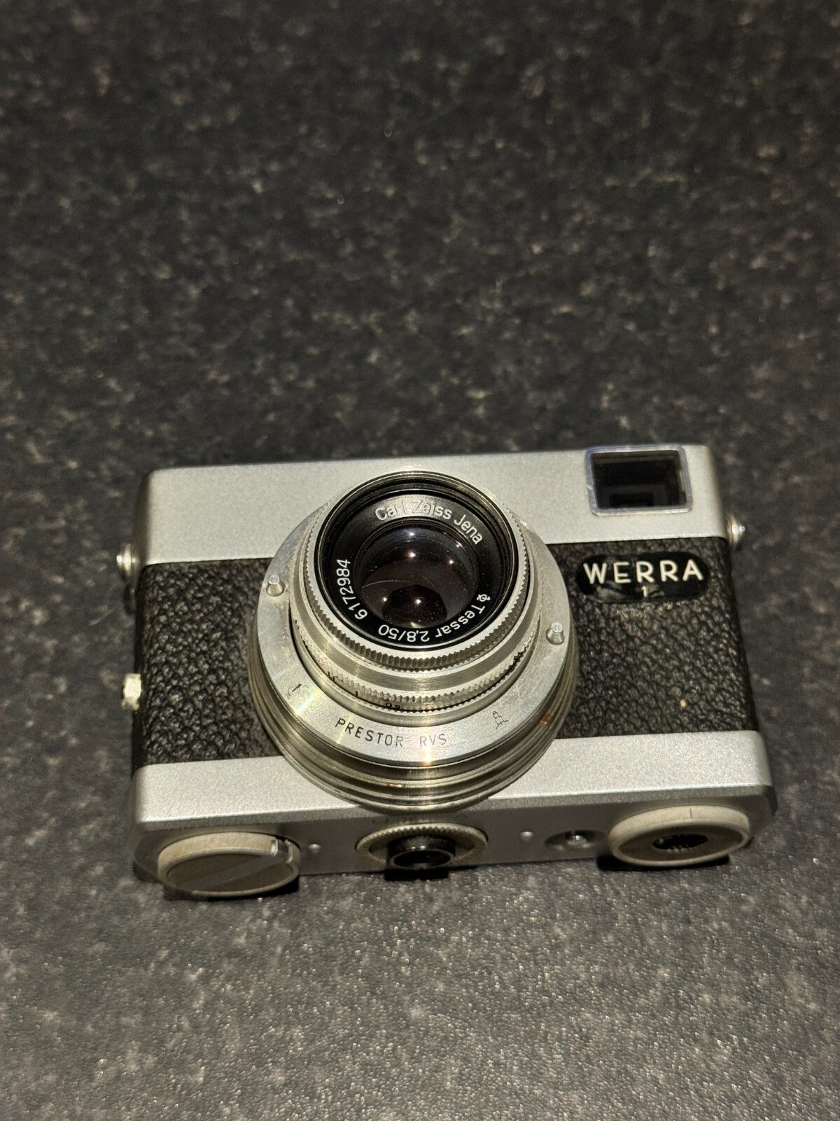 Carl Zeiss Werra 1 Jenna Vintage 1950's 35mm Film Camera 50mm f/2.8 35mm