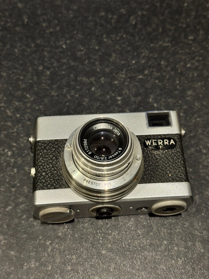 Carl Zeiss Werra 1 Jenna Vintage 1950's 35mm Film Camera 50mm f/2.8 35mm