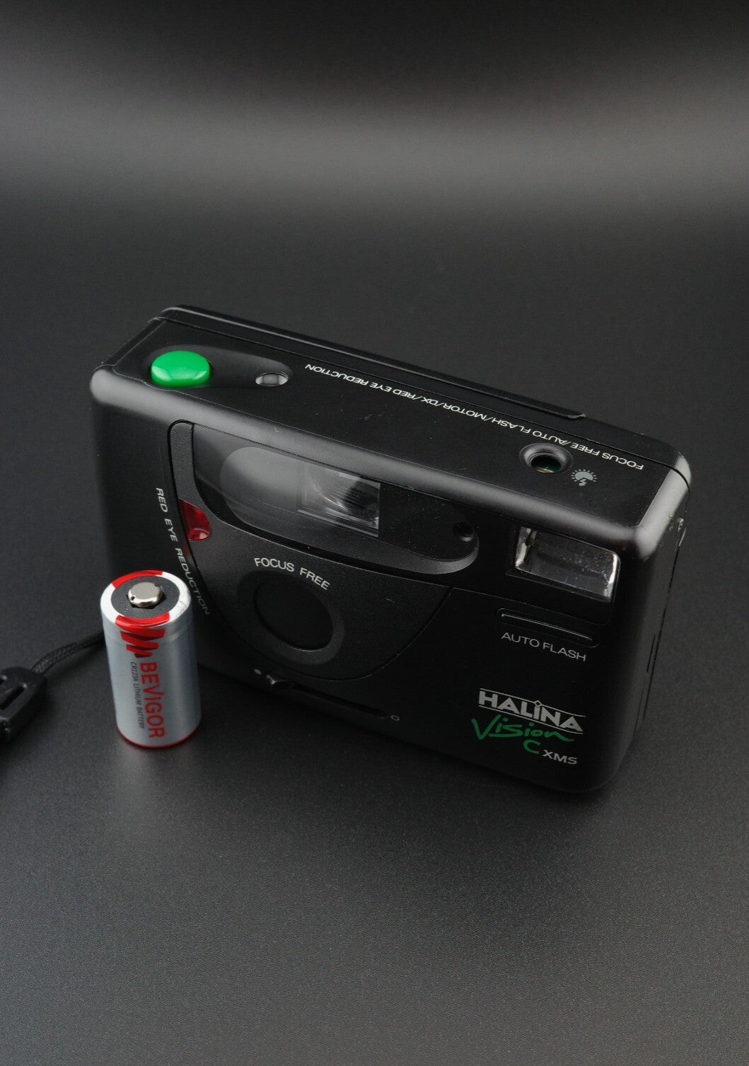 Halina Vision C XMS Vintage 1990's 35mm Film Point & Shoot Camera Tested Working