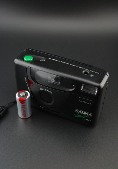 Halina Vision C XMS Vintage 1990's 35mm Film Point & Shoot Camera Tested Working