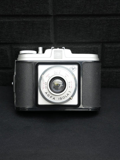 Agfa Isola I Vintage 1950s 120 Film Camera With Original Case - Faulty