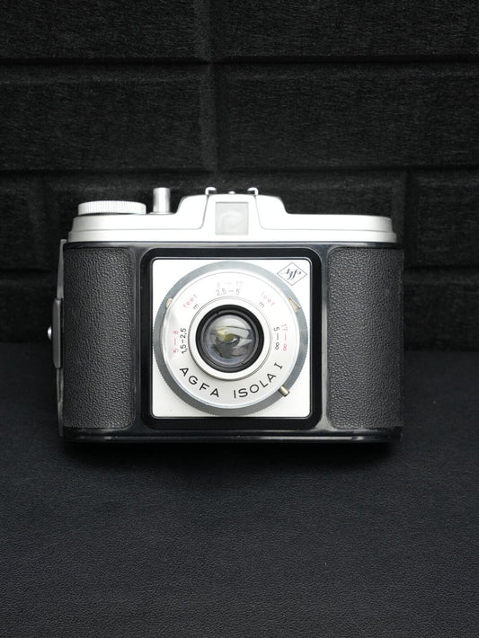 Agfa Isola I Vintage 1950s 120 Film Camera With Original Case - Faulty