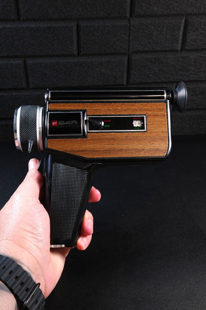 GAF 64R Vintage 1970's Super 8 Cine Movie Camera & Case - Faulty Spares Repair