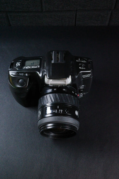 Minolta Dynax 300si Vintage 1990's 35mm SLR Film Camera + 28-80mm Lens - Working