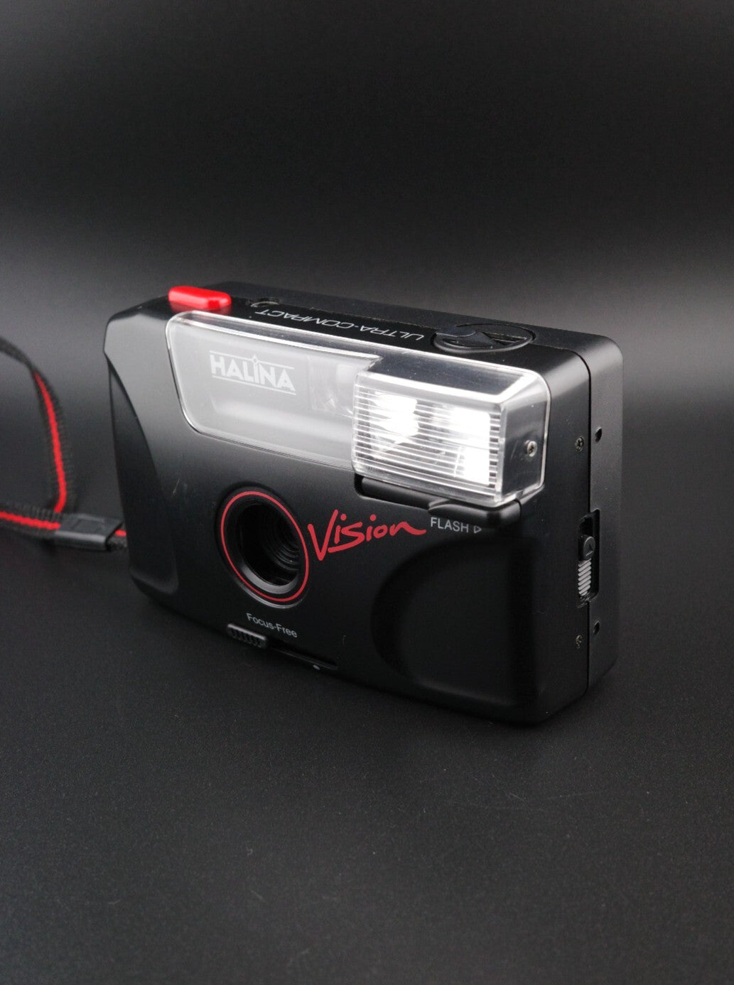 Halina Vision Ultra Compact Vintage 1990's 35mm Film Camera - Tested & Working