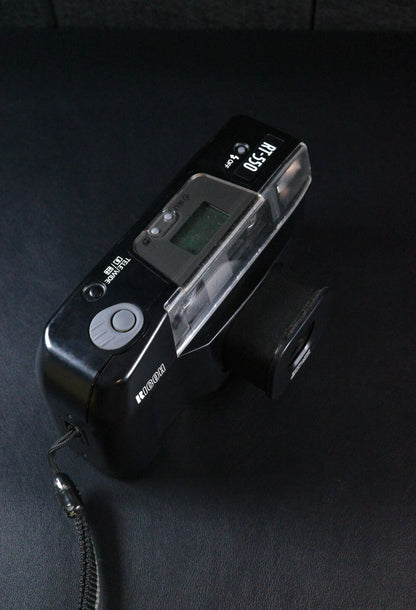 RICOH RT-550 Vintage 1980's 35mm Point & Shoot Film Camera - Tested and Working