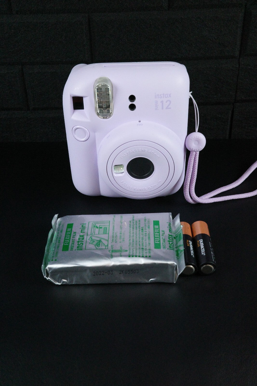 Fujifilm Instax Mini 12 Lilac Instant Camera + Film & Batteries - Working