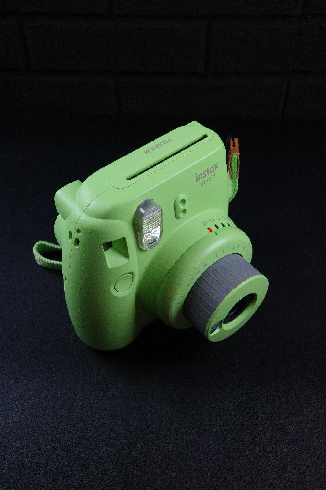 Fujifilm Instax Mini 9 Green Instant Camera + Case, Film & Batteries - Working