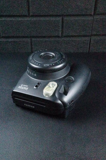 Fujifilm Instax Mini 8 Black Instant Polaroid Camera - Works Perfectly