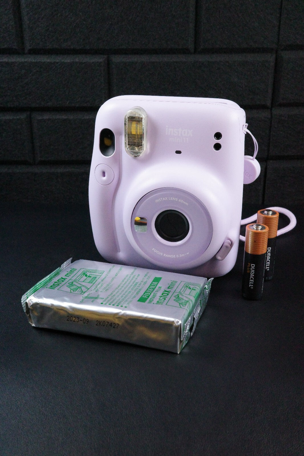 Fujifilm Instax Mini 11 Lilac Instant Camera + Film & Batteries - Fully Working