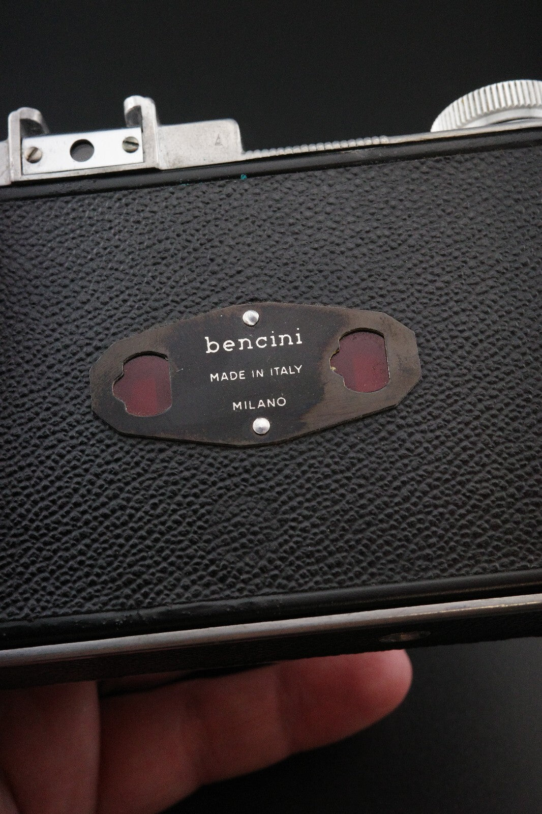 Vintage Italian 1950's Bencini Koroll 24S 120 Film Camera Made Tested & Working