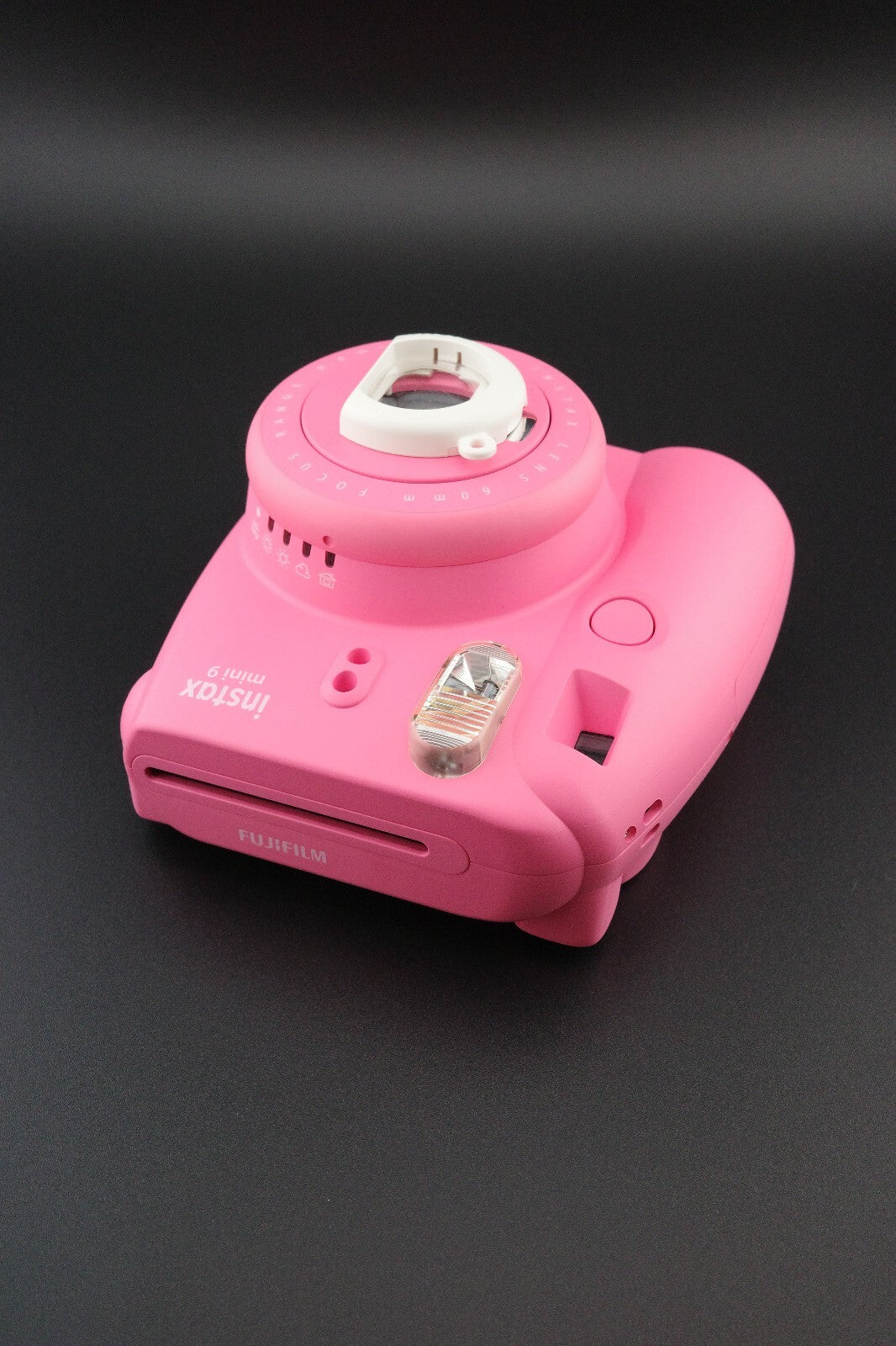 Fujifilm Instax Mini 9 Pink Instant Camera + Case & Batteries - Tested & Working