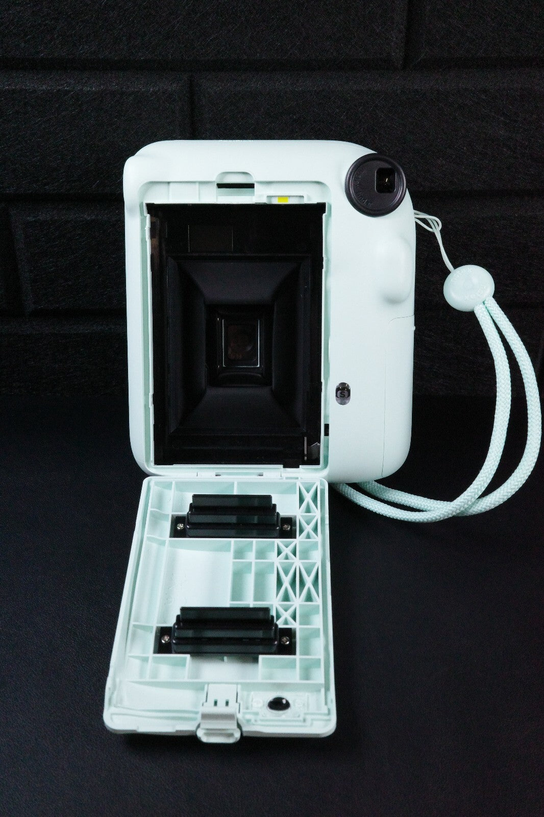 Fujifilm Instax Mini 12 Mint Green Instant Camera + Case - Tested & Working