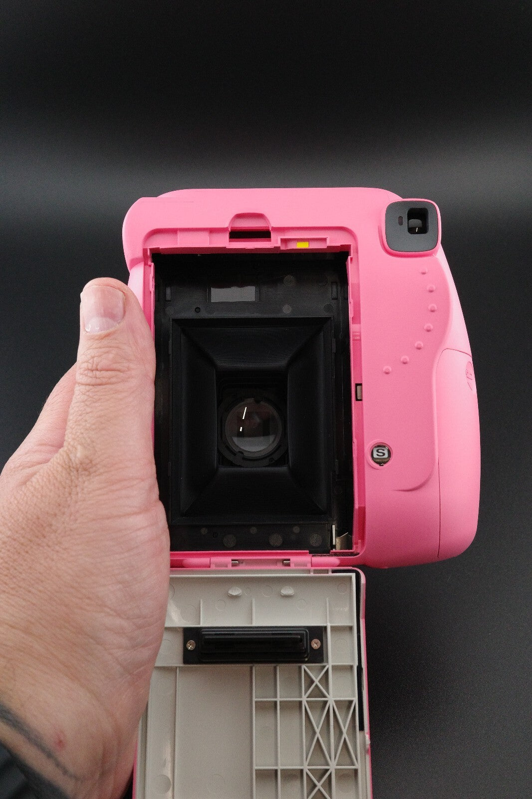 Fujifilm Instax Mini 9 Pink Instant Camera + Case & Batteries - Tested & Working
