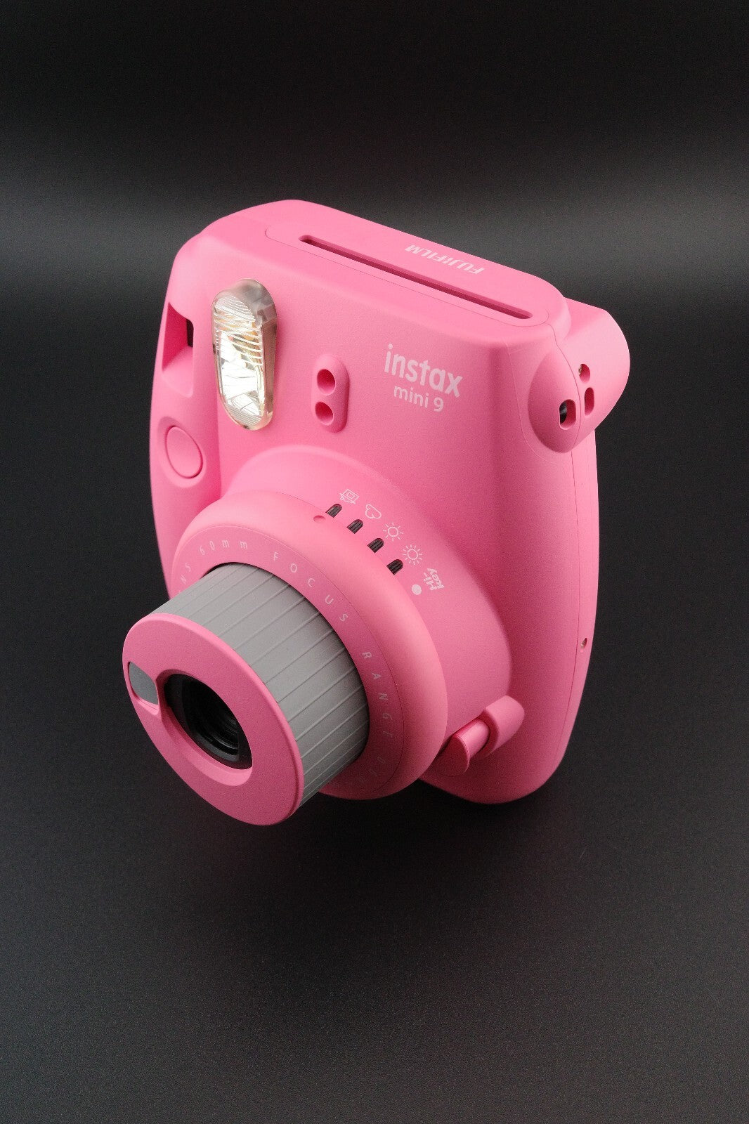 Fujifilm Instax Mini 9 Pink Instant Camera + Case & Batteries - Tested & Working