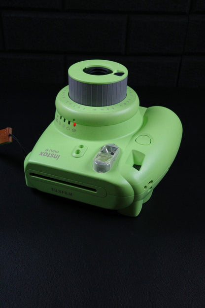 Fujifilm Instax Mini 9 Green Instant Camera + Case, Film & Batteries - Working