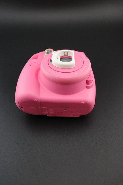Fujifilm Instax Mini 9 Pink Instant Camera + Case & Batteries - Tested & Working