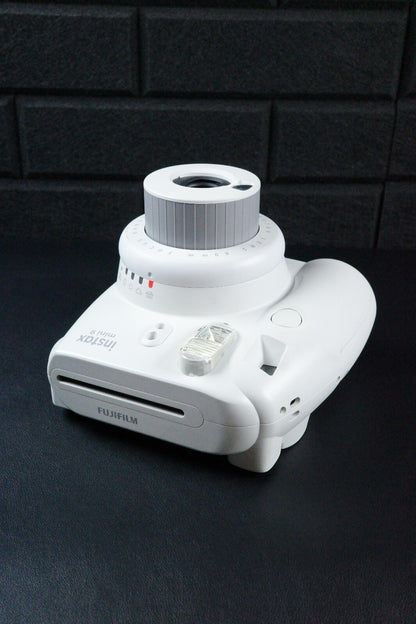 Fujifilm Instax Mini 9 White Instant Polaroid Camera - Fully Working