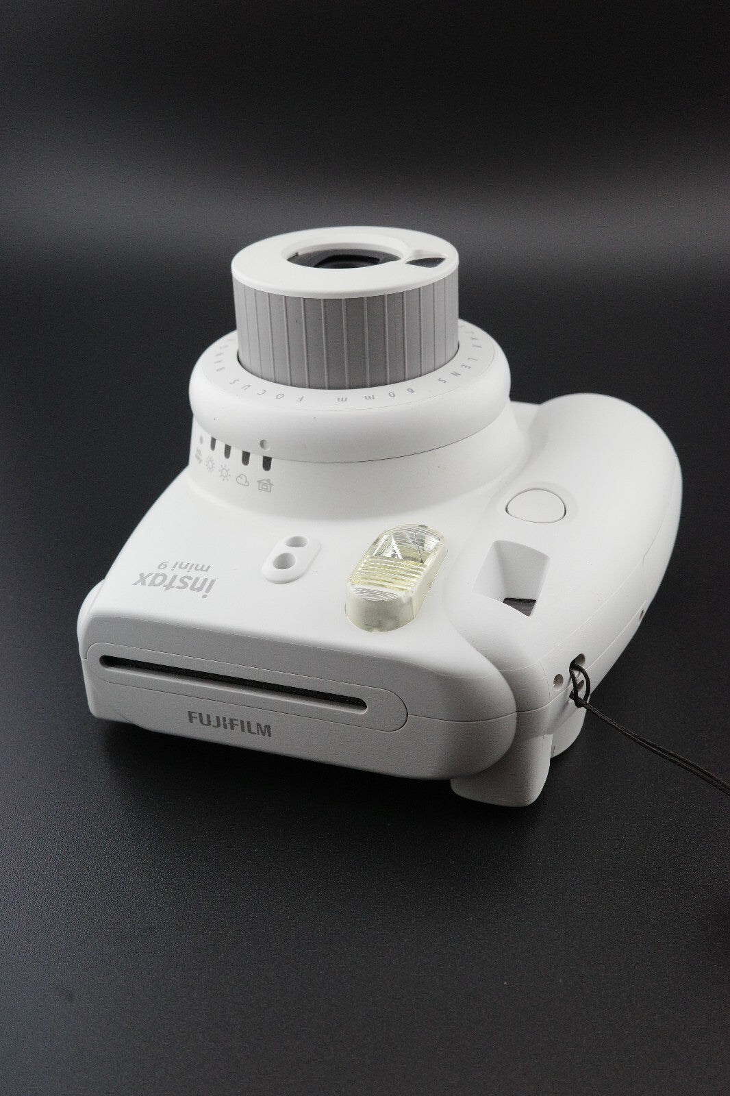 Boxed Fujifilm Instax Mini 9 White Instant Camera + Batteries - Tested & Working