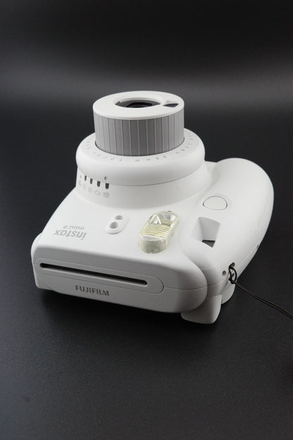 Boxed Fujifilm Instax Mini 9 White Instant Camera + Batteries - Tested & Working
