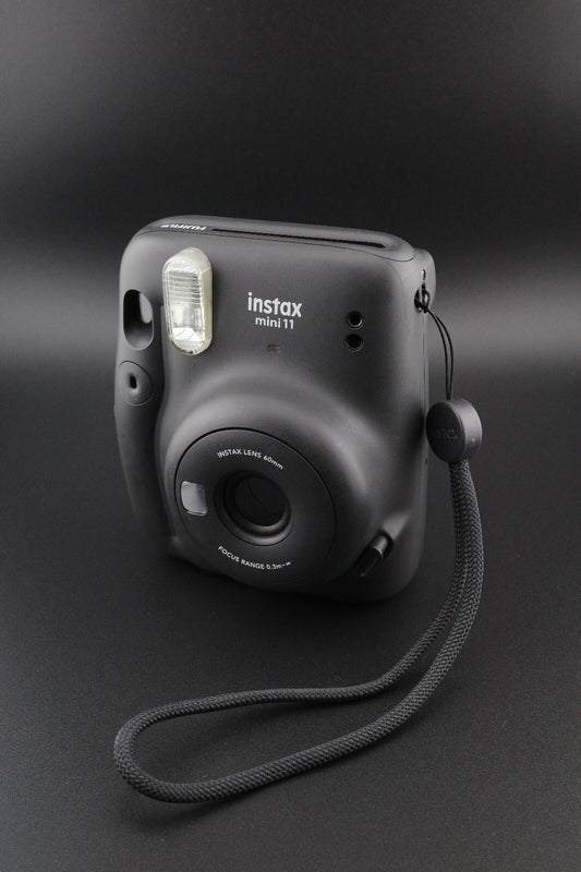 Fujifilm Instax Mini 11 Black Instant Camera & Batteries - Tested & Perfectly