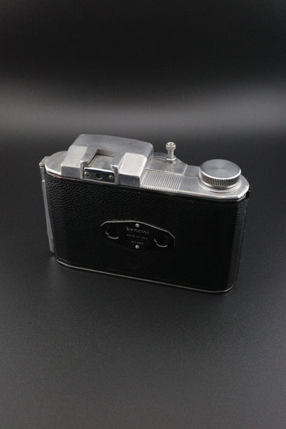 Vintage Italian 1950's Bencini Koroll 24S 120 Film Camera Made Tested & Working
