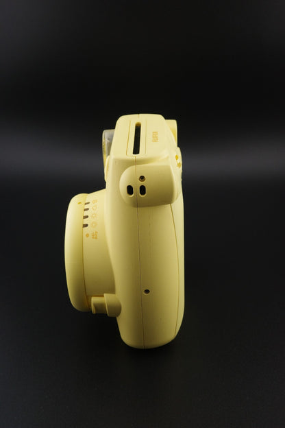 Fujifilm Instax Mini 8 Yellow Instant Camera & New Batteries - Works Perfectly