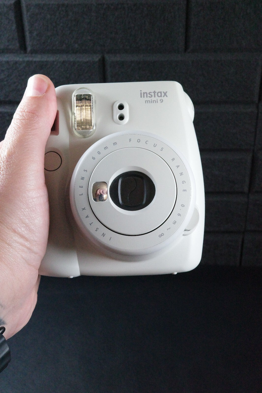 Fujifilm Instax Mini 9 White Instant Polaroid Camera - Fully Working