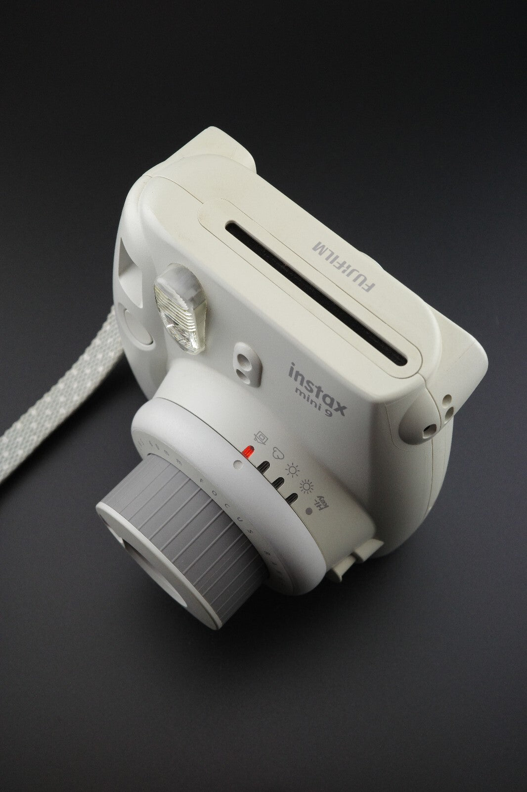 Fujifilm Instax Mini 9 White Instant Camera, Case & Batteries - Tested & Working