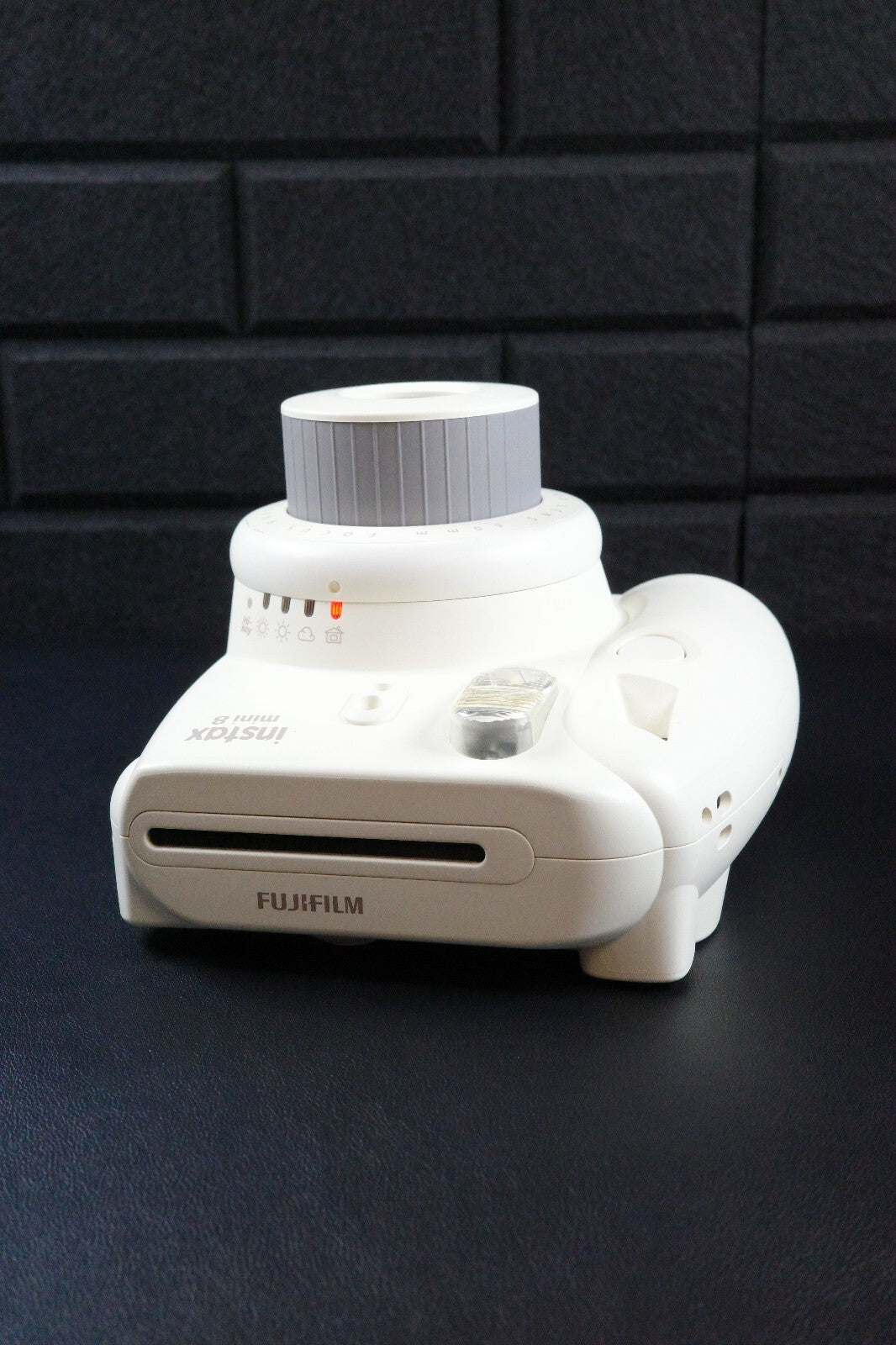 Fujifilm Instax Mini 8 White Instant Polaroid Camera - Works Perfectly