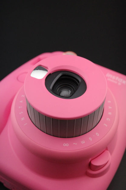 Fujifilm Instax Mini 9 Pink Instant Camera + Case & Batteries - Tested & Working