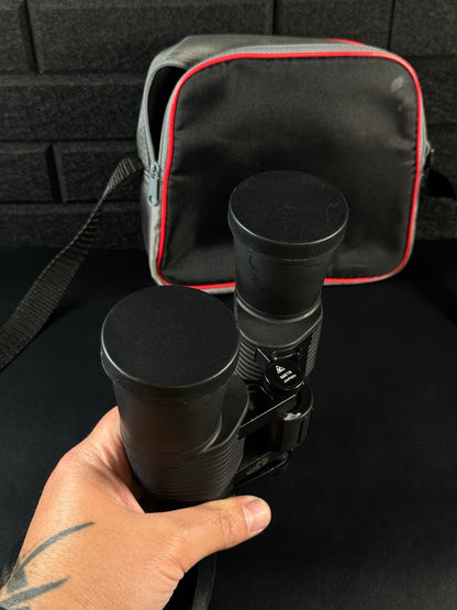 Cat Eye 10x40 Fully Coated Binoculars & Case - Very Good Condition
